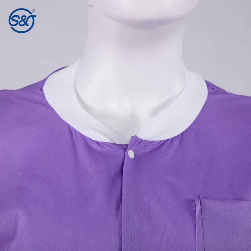 purple lab jacket
